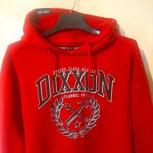 RED DIXXON HOODIE 2X